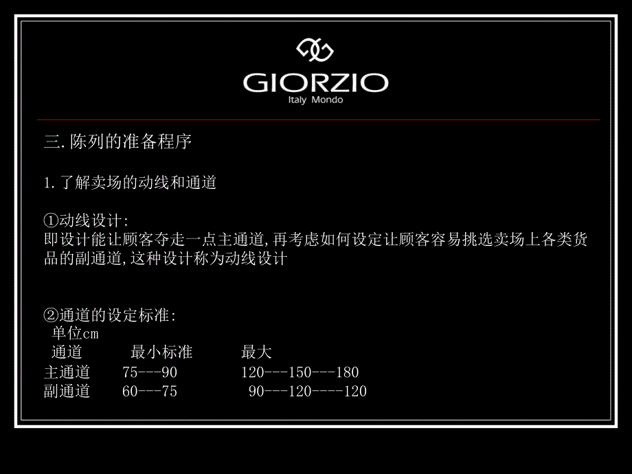 GIORZIO玖姿服装店陈列基本原则(ppt 16)_第4页