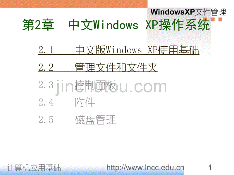 Windows_XP操作系统课件_第1页