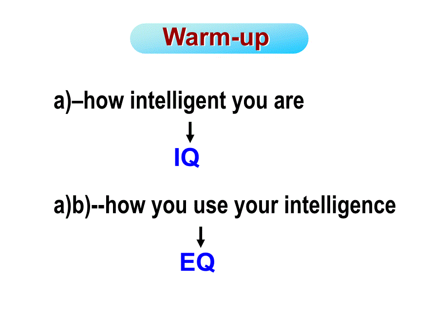 高中英语 Unit 13 Lesson 1 EQ：IQ-Reading课件 北师大版必修5_第4页