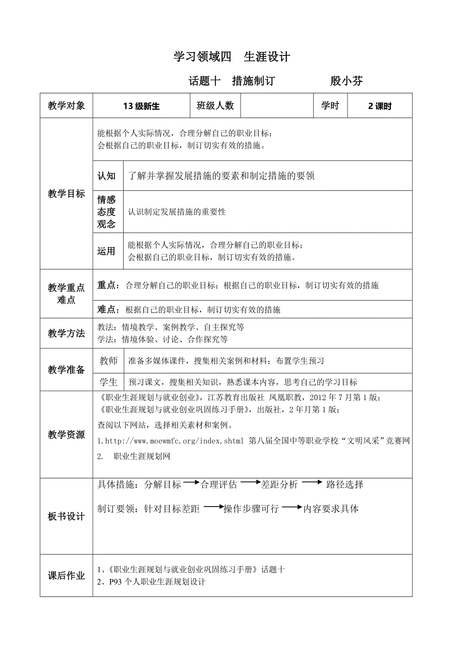 话题十措施制订_第1页