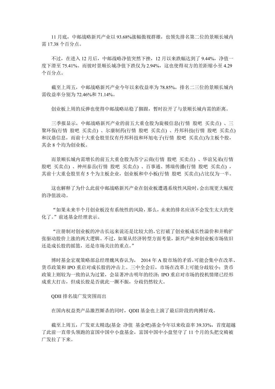 掘金政策红利 投资四类主题基金_第5页