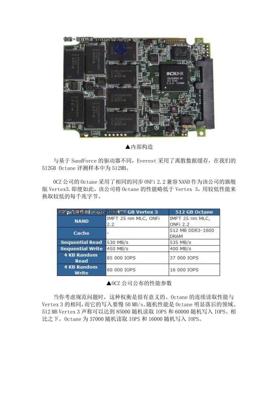 首次用Indilinx主控 OCZ 512G SSD评测docx_第3页