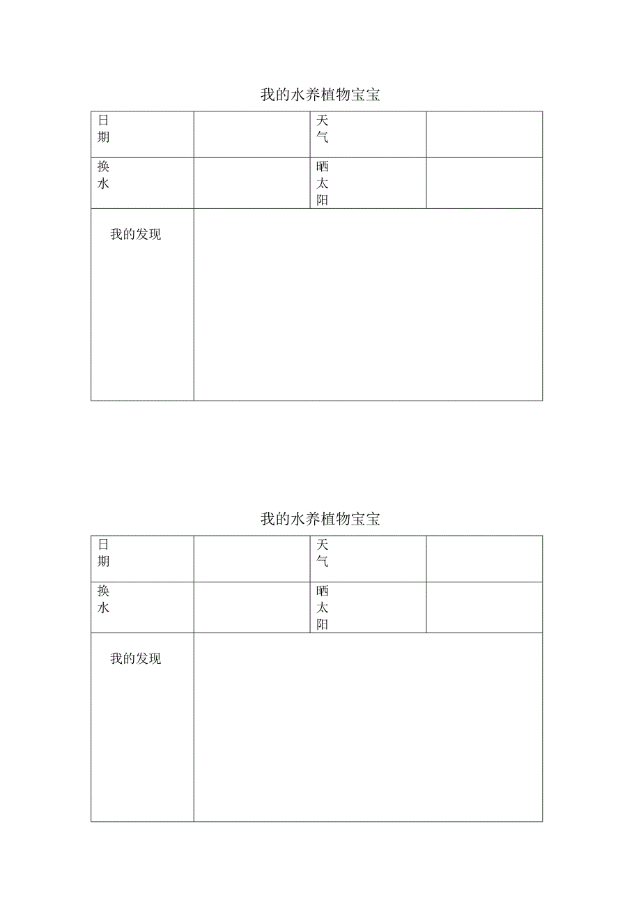 我的水养植物宝宝_第1页