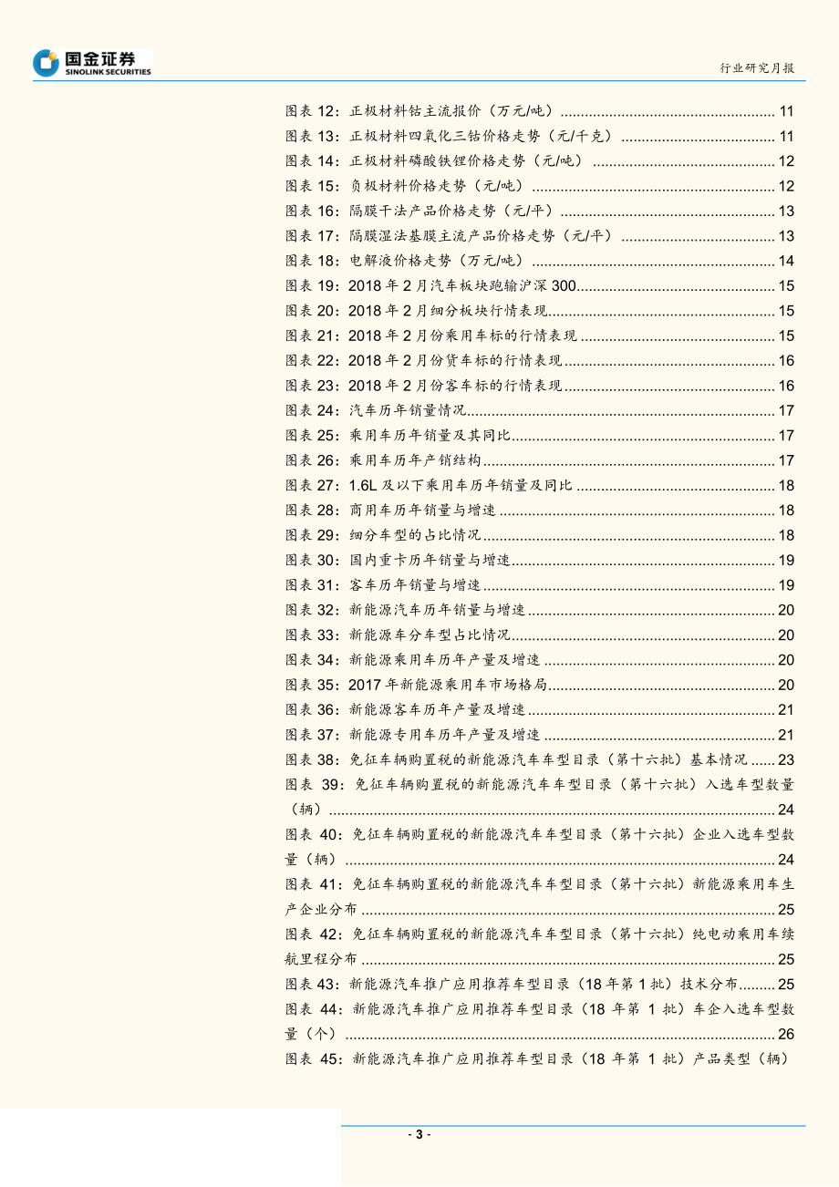 新能源汽车产业链行业研究月报：过渡期的迷思~2018年3月新能源汽车产业链观察_第3页