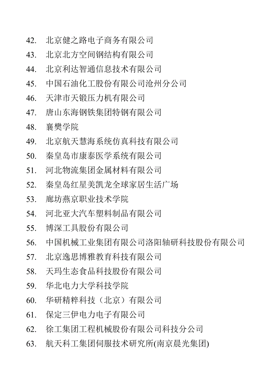 燕山大学2012届毕业生就业洽谈会参会单位展位信息_第3页