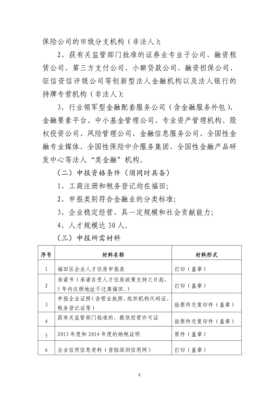 福田区2015年度企业人才住房配售_第3页