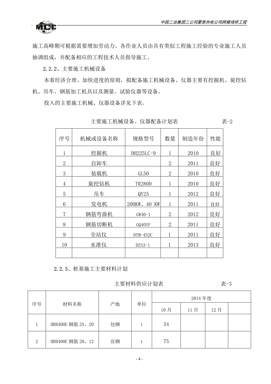 北骄跨煤场线桥灌注桩施工方案_第4页