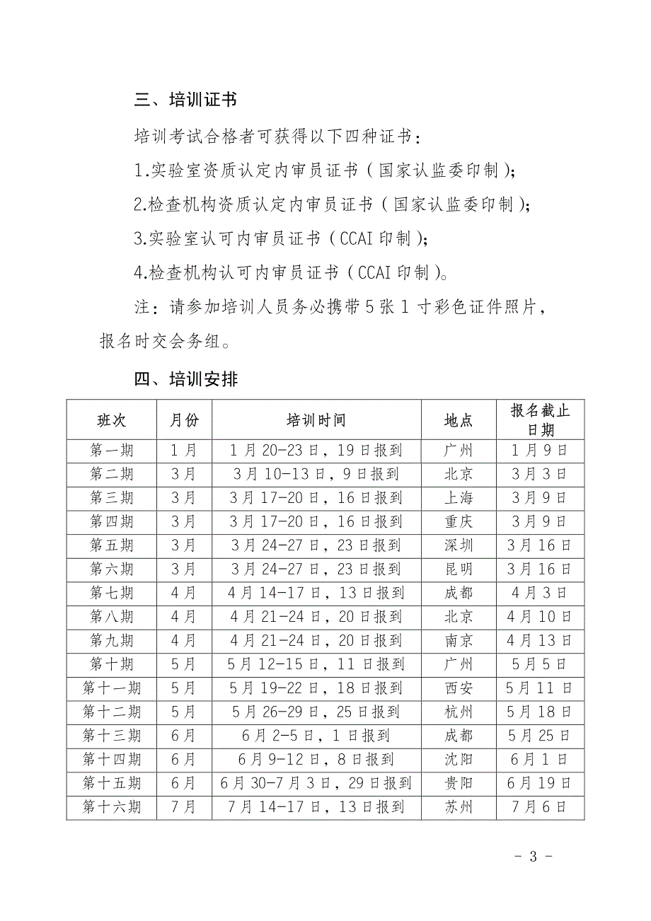 内审员四证培训班的通知_第3页