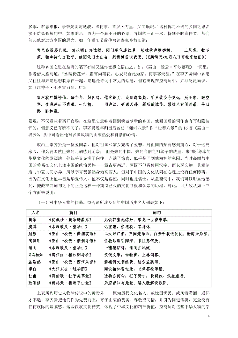 汉文化域外扩散与高丽李齐贤词_第4页