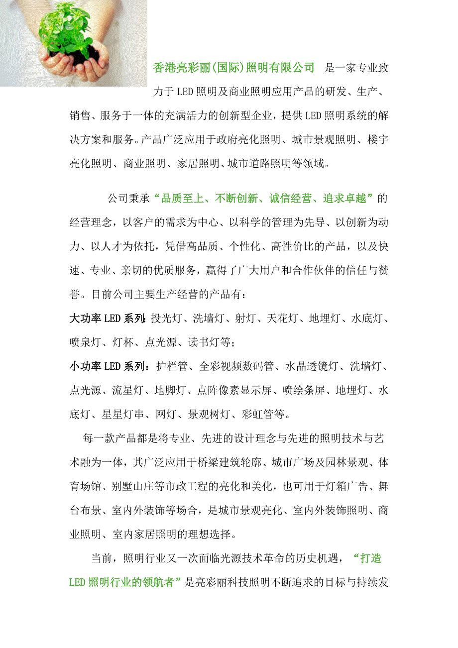 亮彩丽科技照明有限公司_第1页