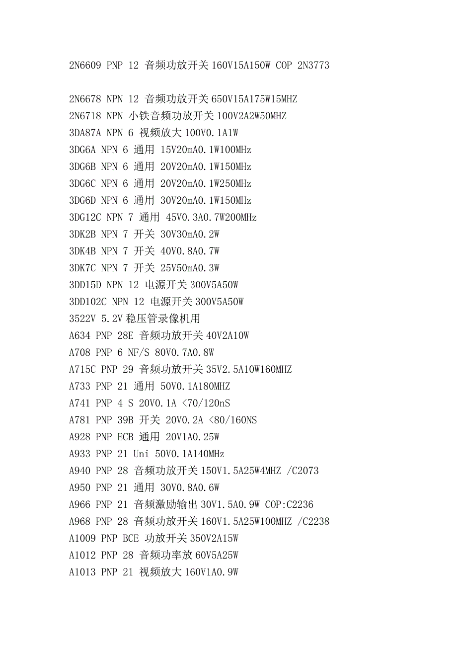 技术资料介绍 __ __三极管系_第2页