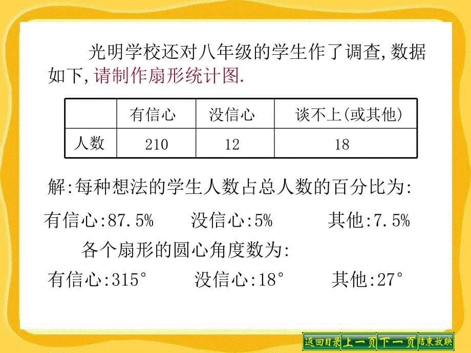 北师大版七年级数学精品课件6.4 你有信心吗_第5页