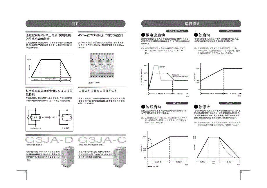 OMRON G3JA三相混合软启动器应用指南(中文)J156-CN5-01_第2页