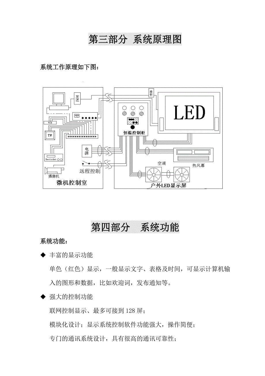 LED显示系统方案书_第5页