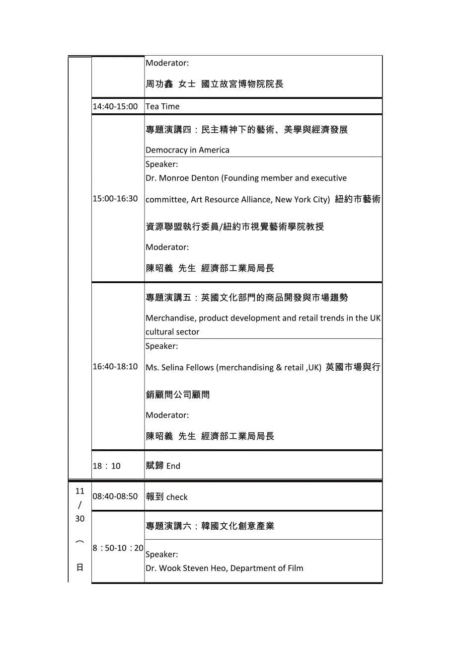 文化创意产业前瞻与革新国际论坛_第5页