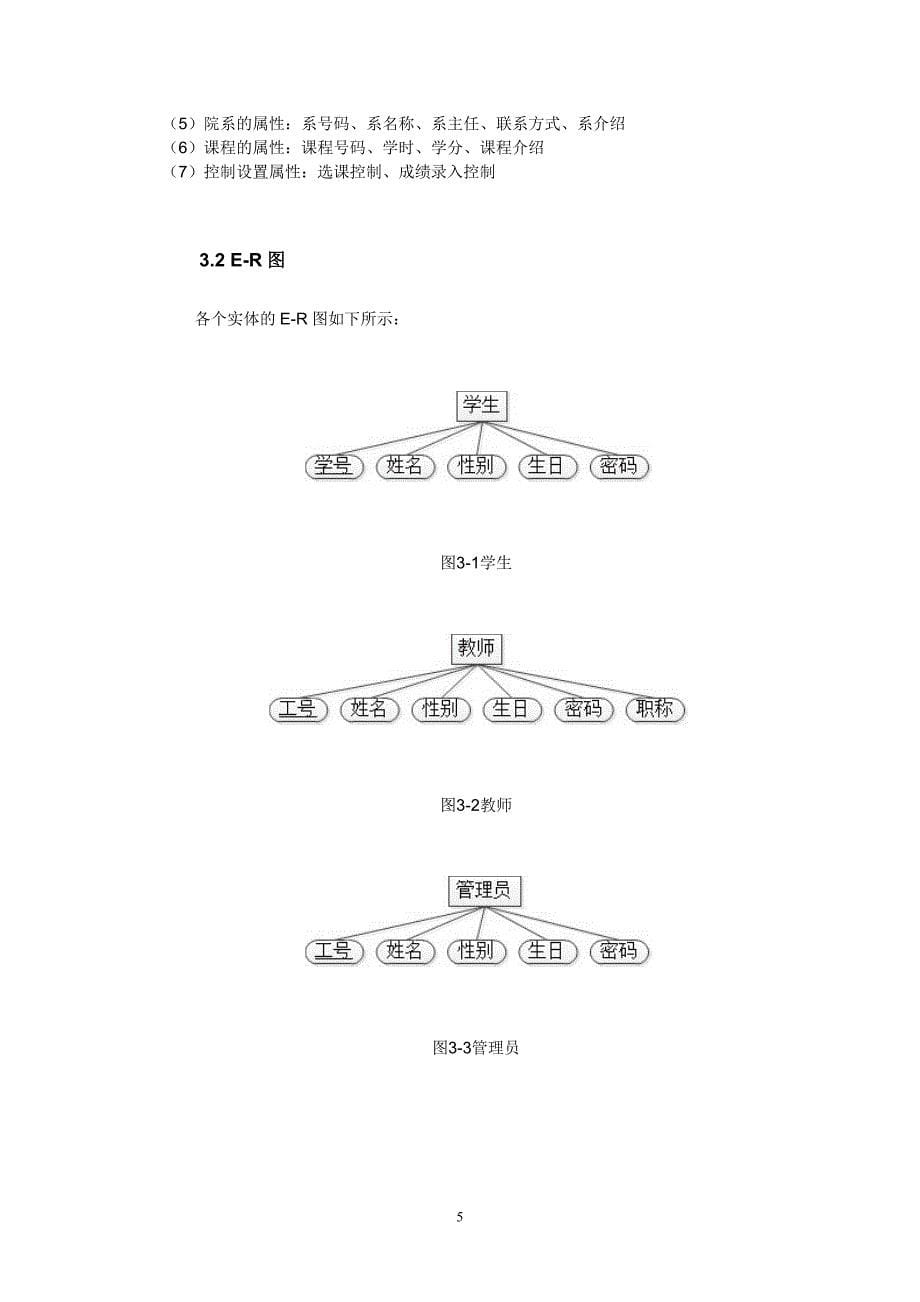 数据库设计 大作业 2_第5页