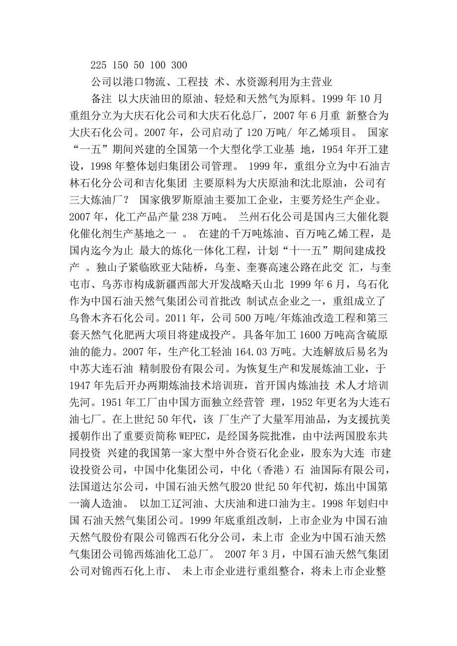 中石油炼厂明细-刘鹤_第5页