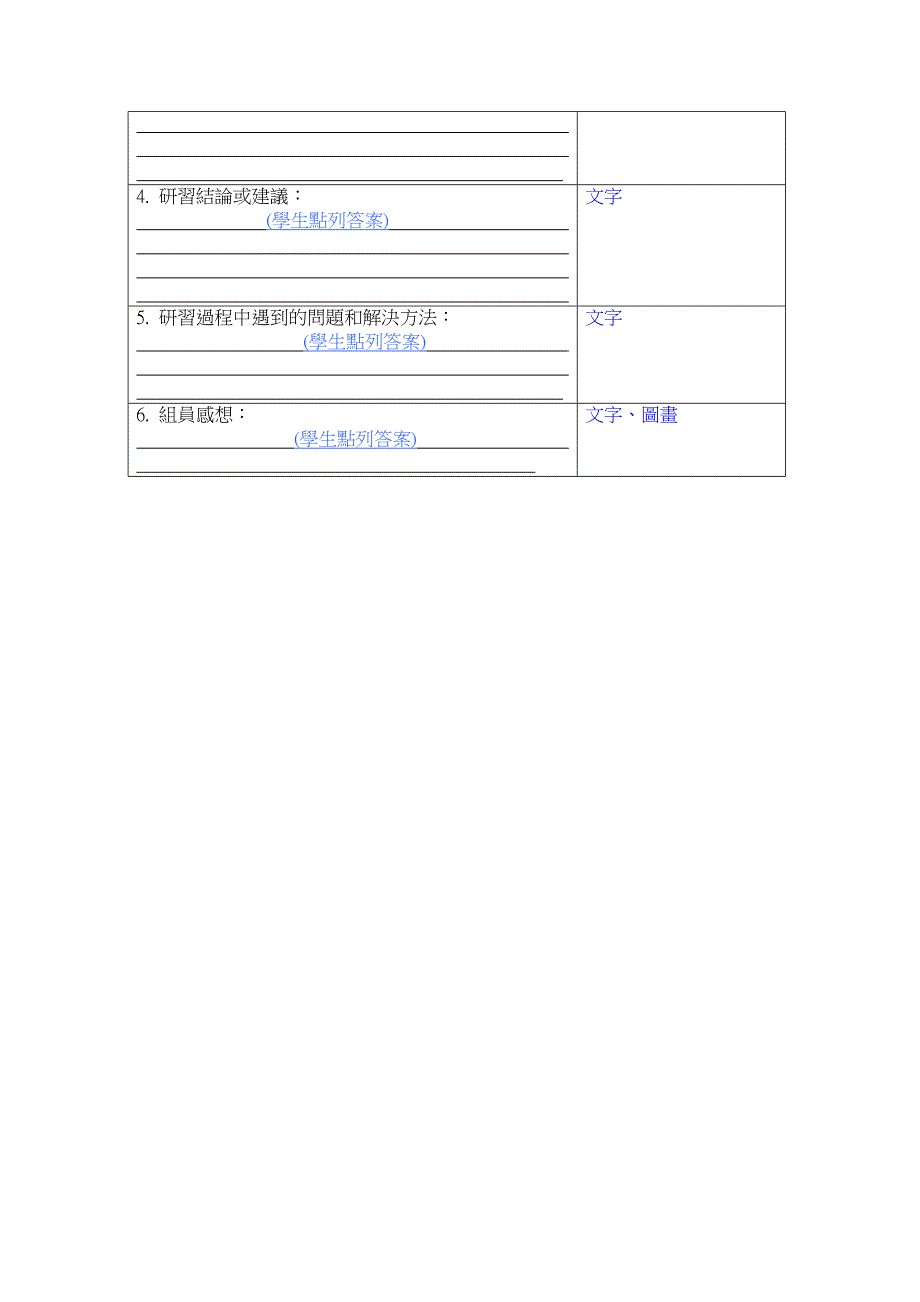 研习报告工作纸_第2页