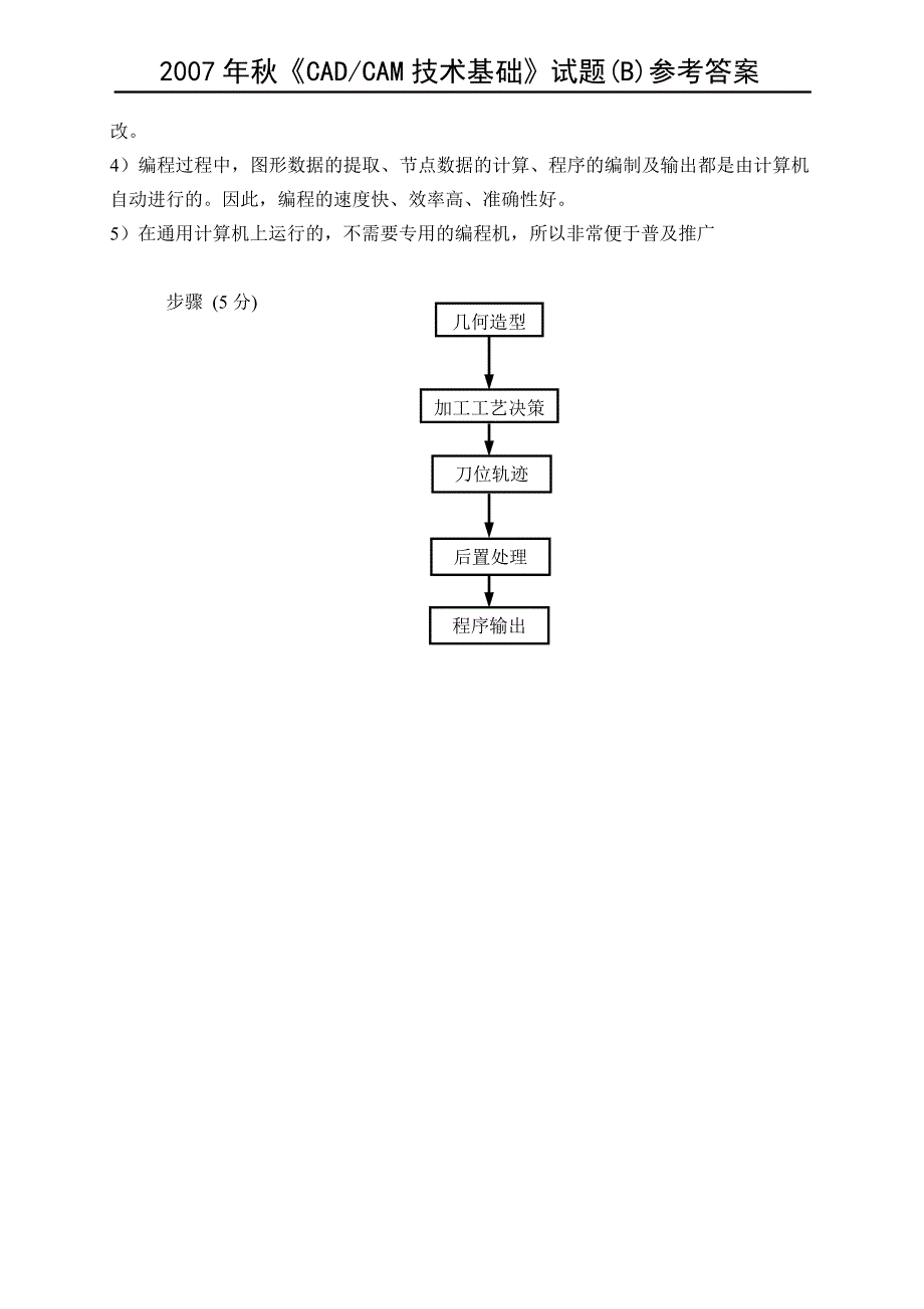 哈工大 cad cam 技术试题2007b答案_第4页