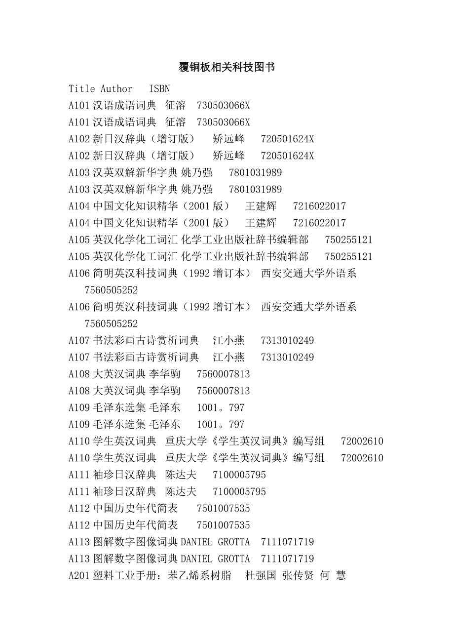 覆铜板相关科技图书_第1页