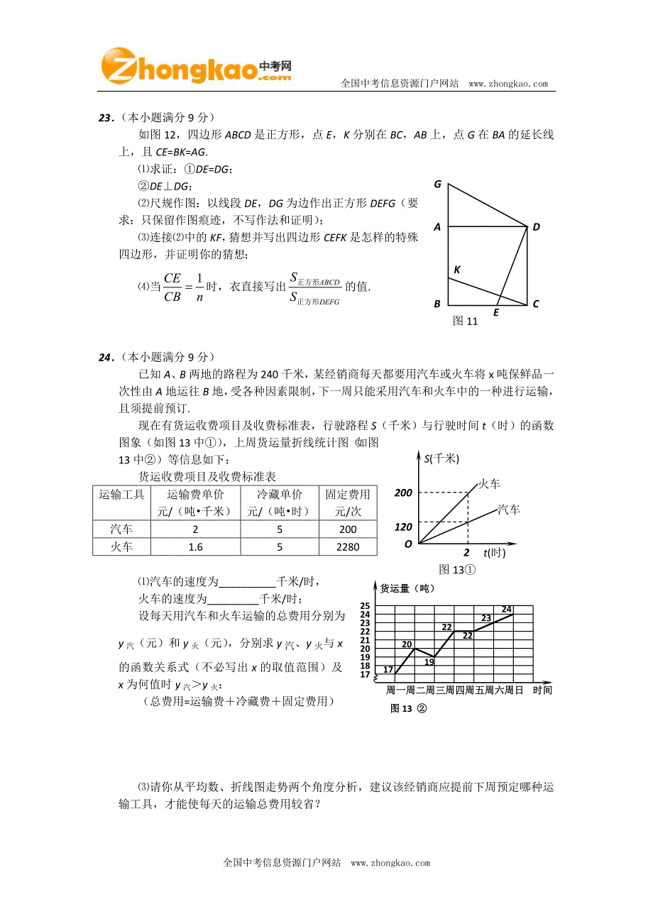 2011河北中考数学试题_第4页