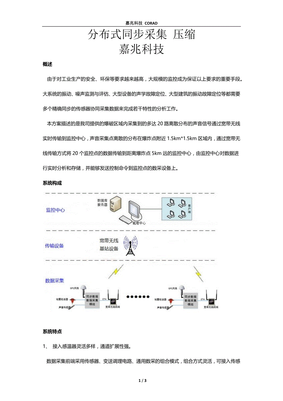 分布式同步采集 压缩_第1页