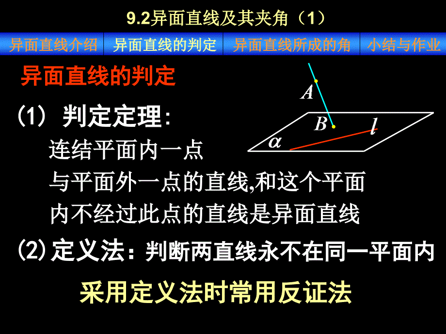 92异面直线及其夹角_第4页