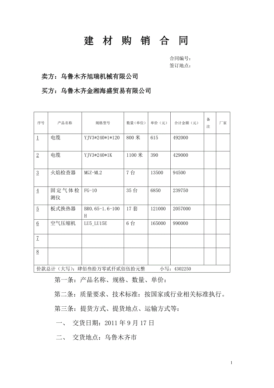 建_材_购_销_合_同[1].2doc(1)_第1页