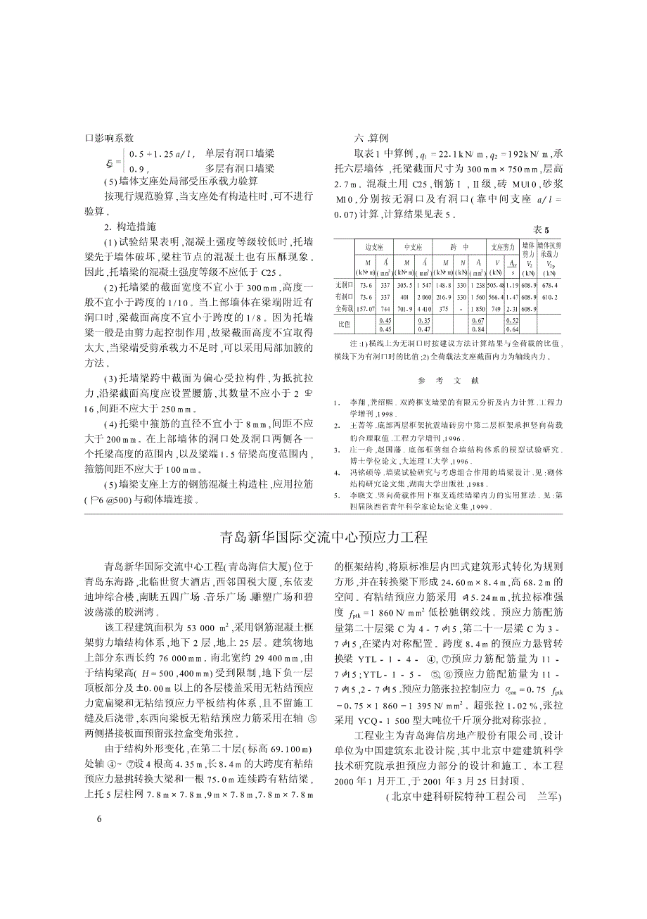 青岛新华国际交流中心预应力工程_第2页