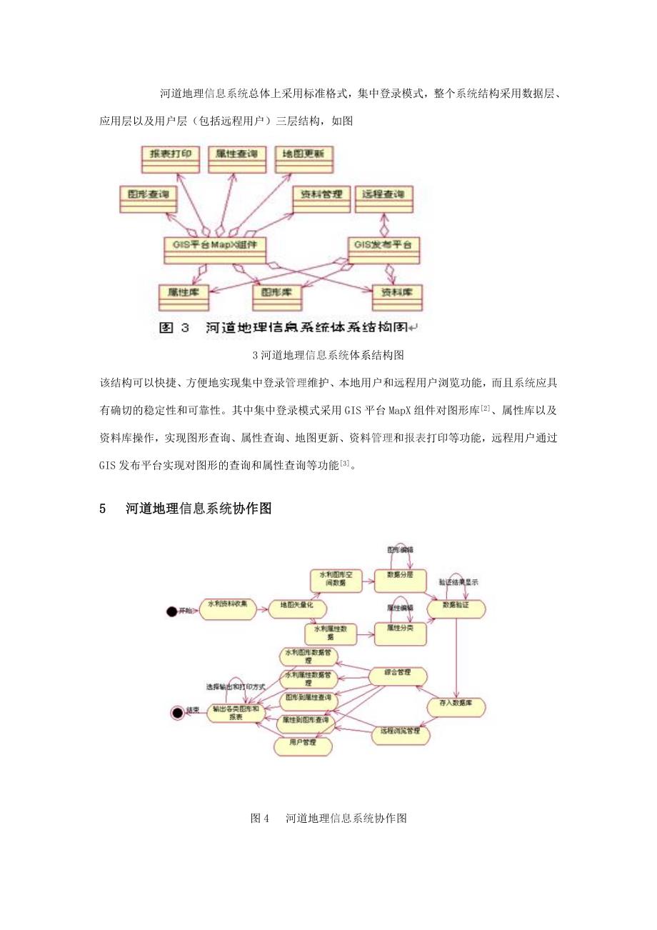 基于uml的河道地理信息系统分析与设计_第4页