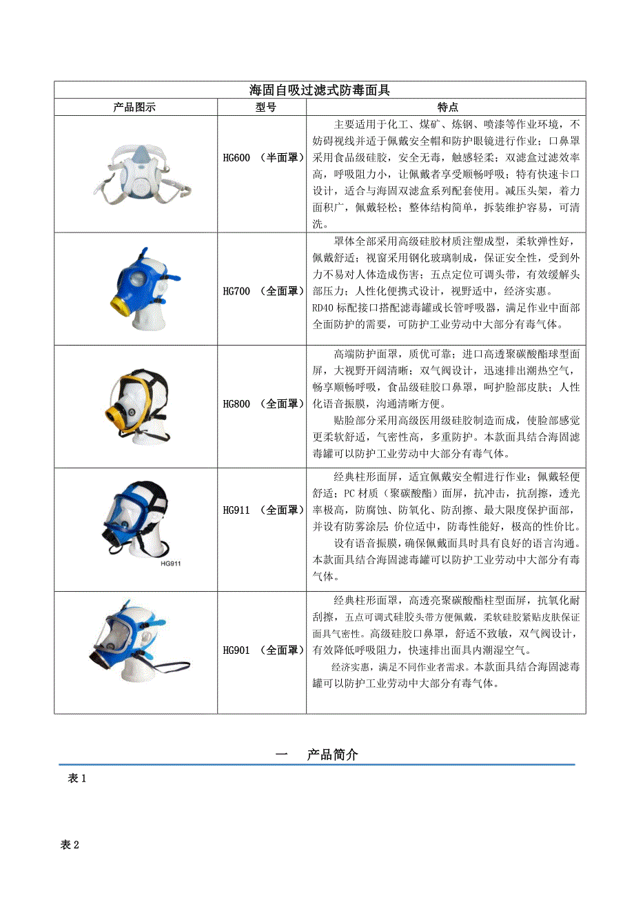 自吸过滤式防毒面具_第2页