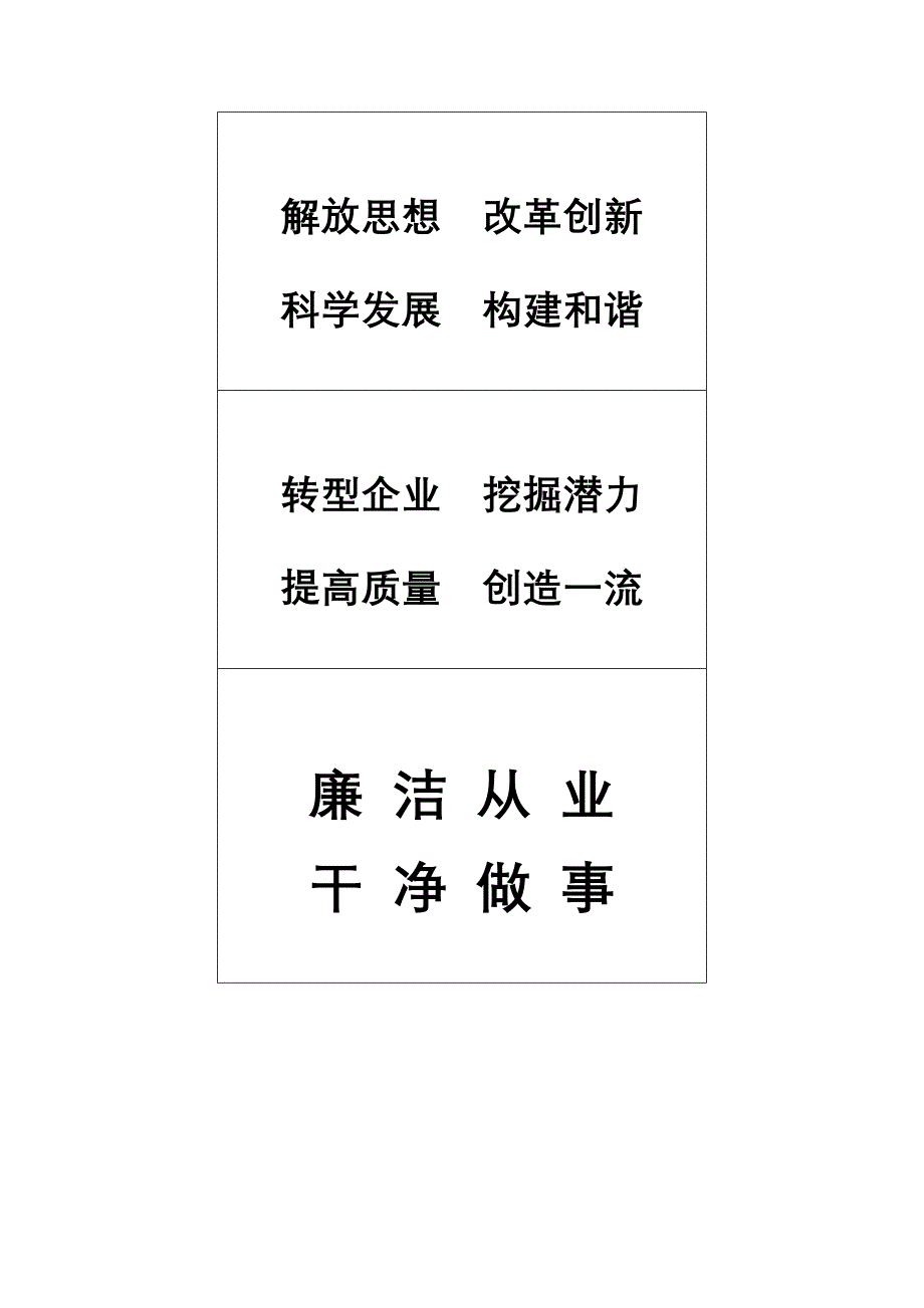 企业文化理念(走廊挂牌10块)_第2页