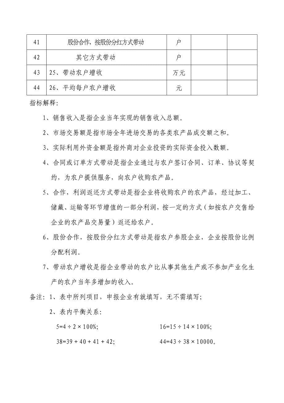 佛山市三水区农业龙头企业申报表_第4页