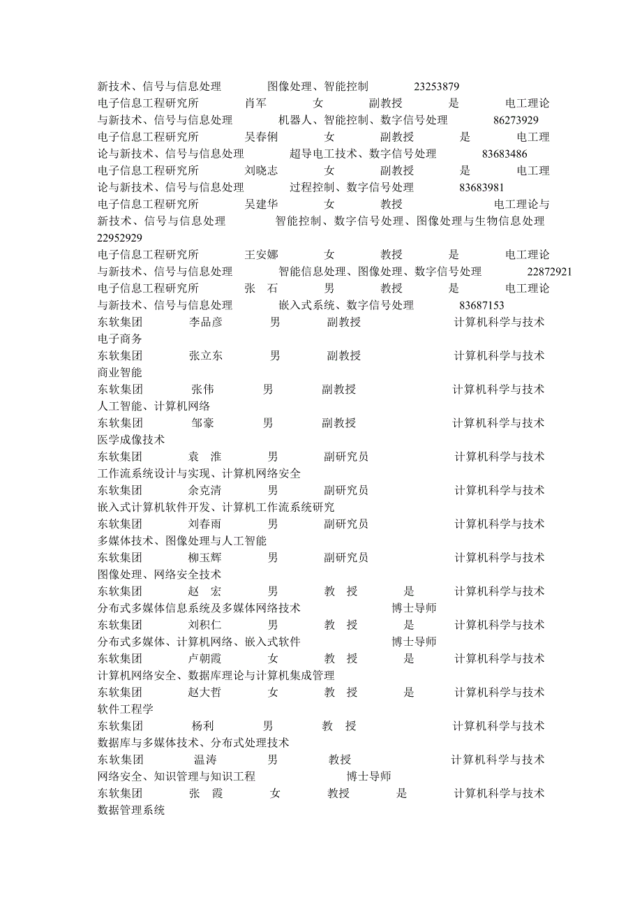 东北大学导师信息_第2页