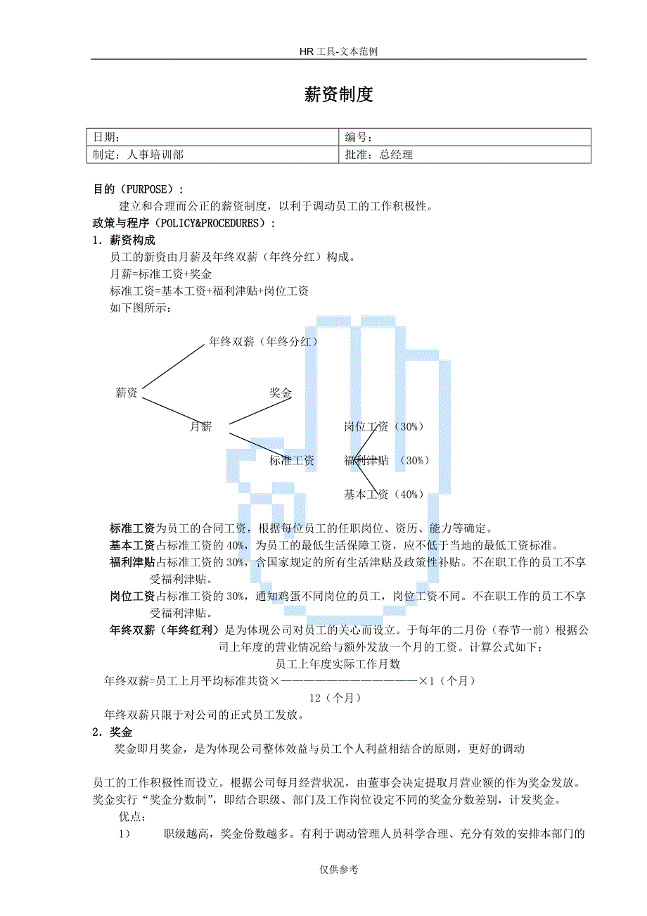 薪资制度(一)_第1页