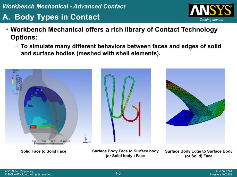ANSYS12.0官方培训教程 Nonlinear Chapter4 Advanced Contact_第3页
