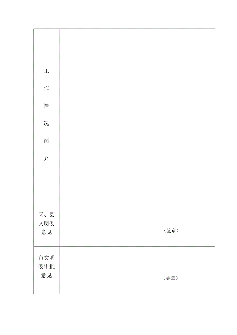 市级文明社区申报表_第2页