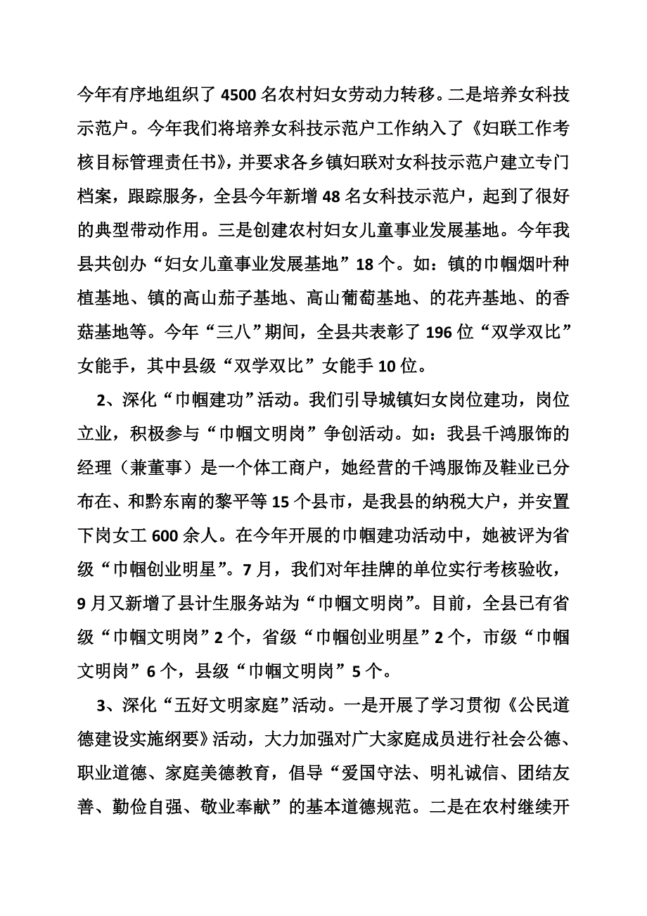 妇联年度工作思路_第4页