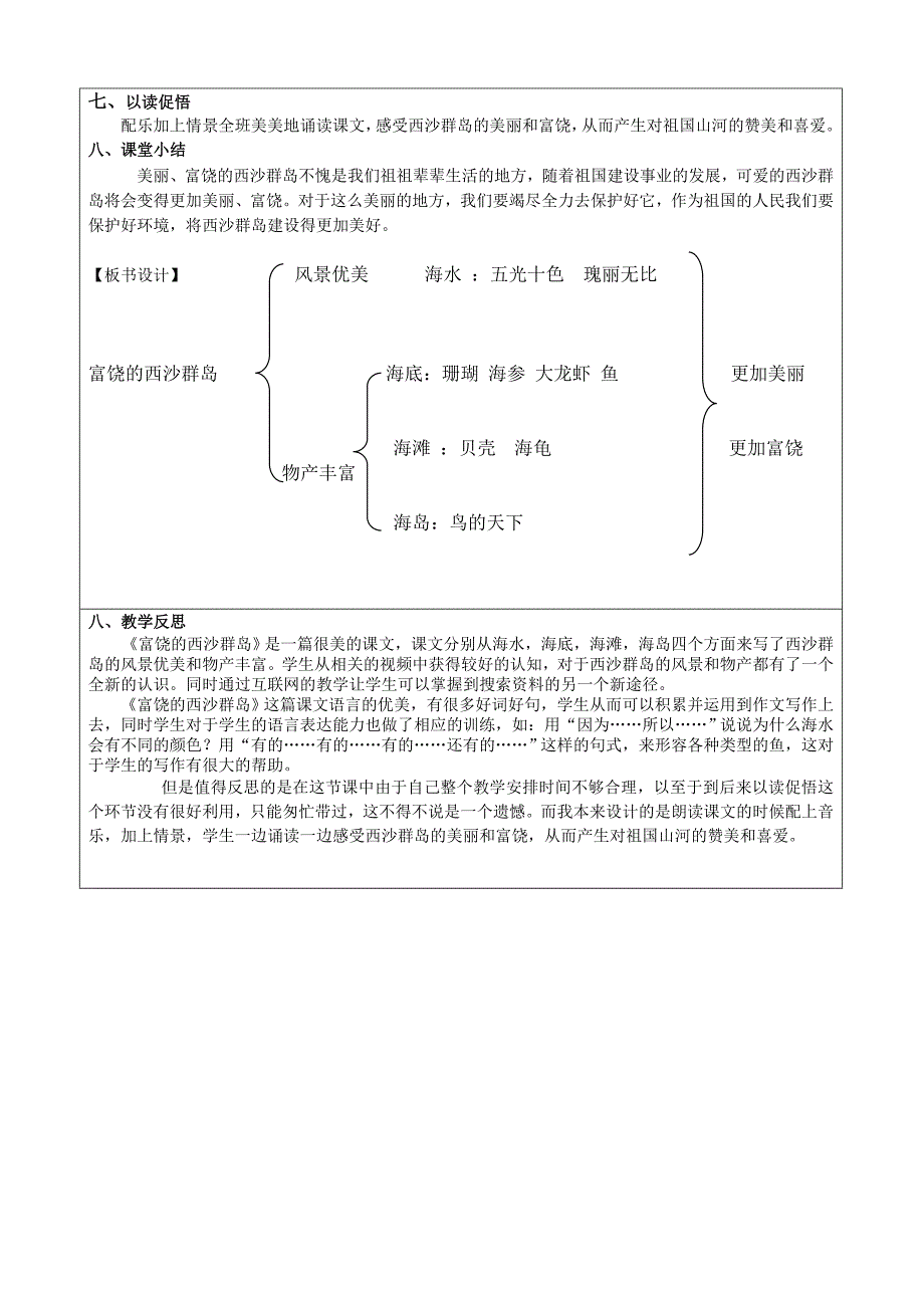 富饶的西沙群岛____郑春梅_第4页