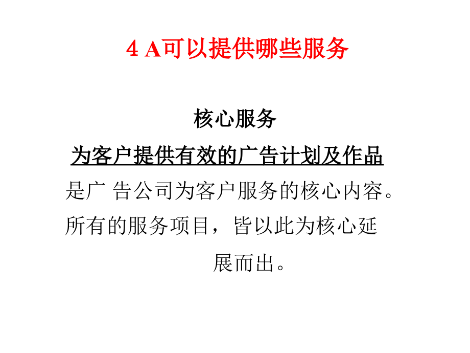 4a广告公司定位与广告策略_第4页