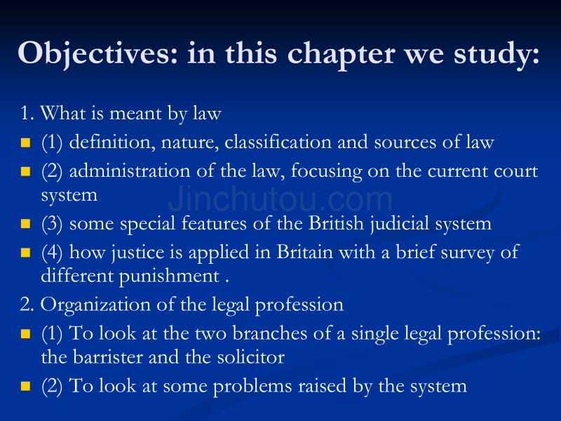 英国文化 课件 Chapter 9   Justice and law_第2页