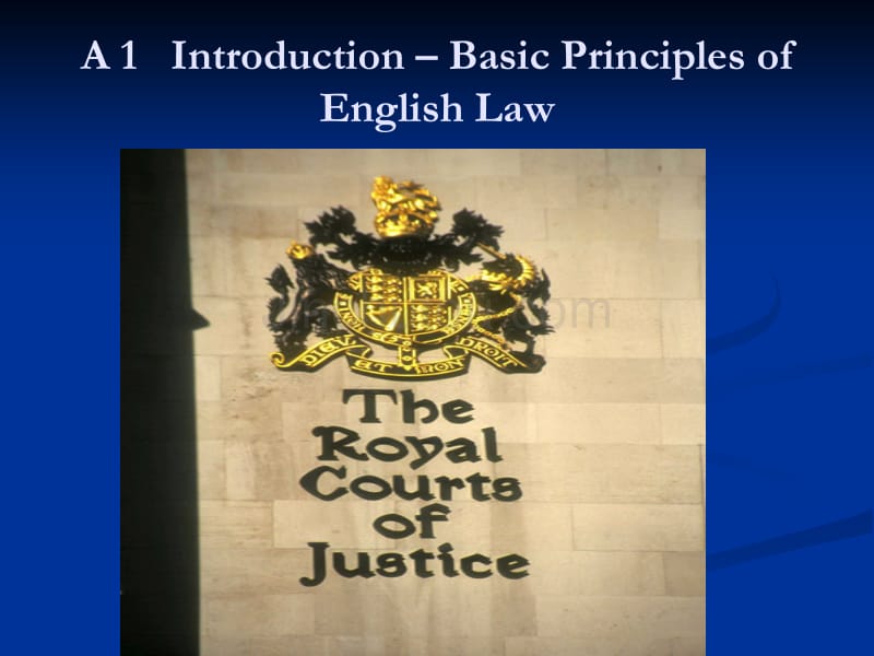 英国文化 课件 Chapter 9   Justice and law_第5页
