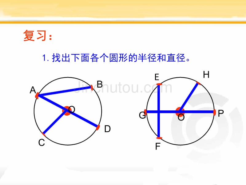 北师大六上《圆的复习》ppt课件_第5页