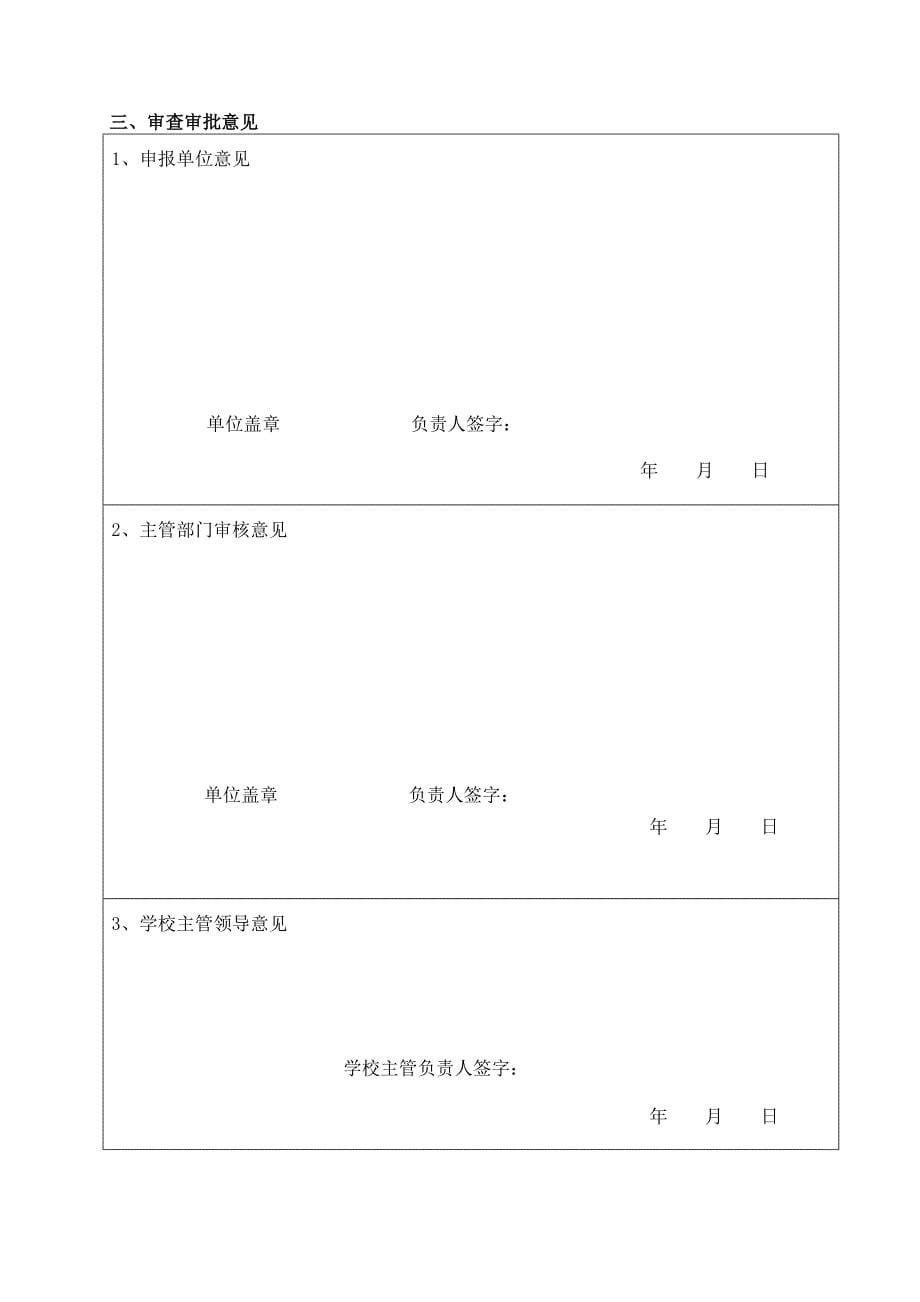 山东协和学院大学生实验室开放立项申请书_第5页