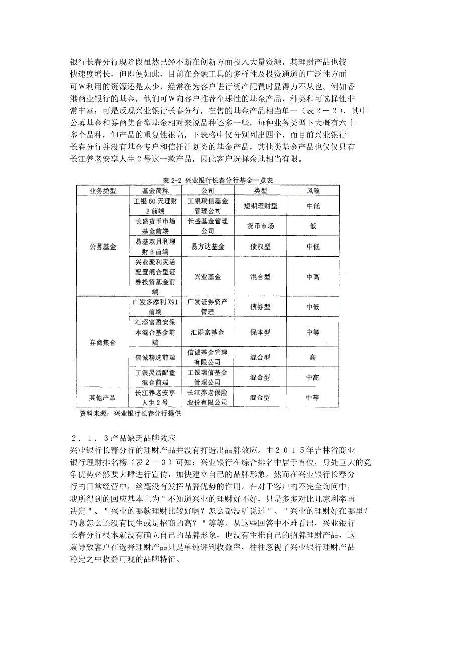 兴业银行长春分行个人理财业务存在的问题及对策_第3页