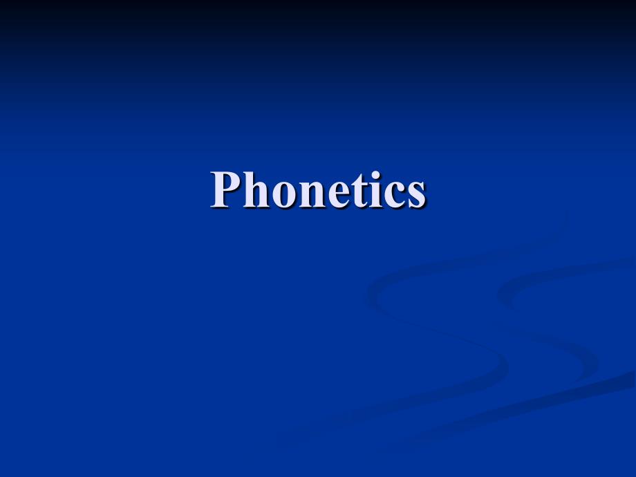 introduction to phonetics_第1页