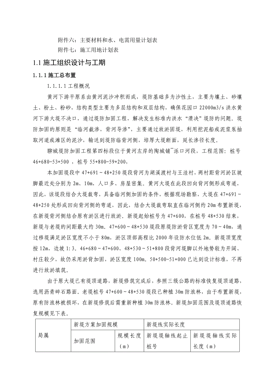 聊城堤防加固施工组织设计_第2页