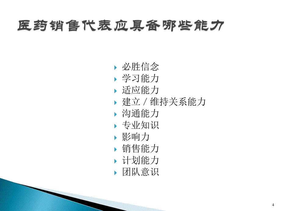 医药代表销售技巧_第4页