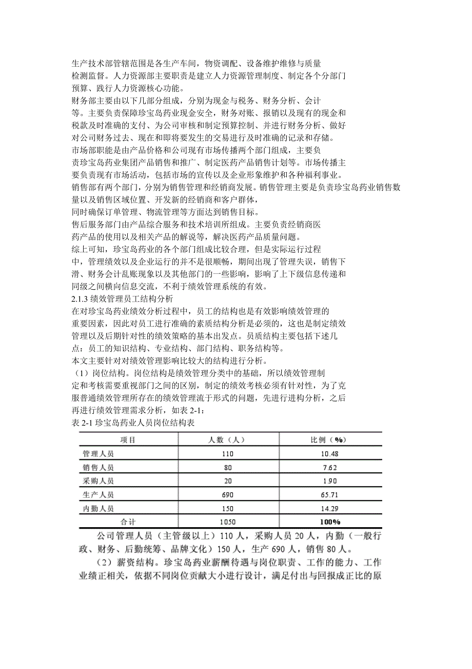 珍宝岛药业员工绩效管理体系_第2页