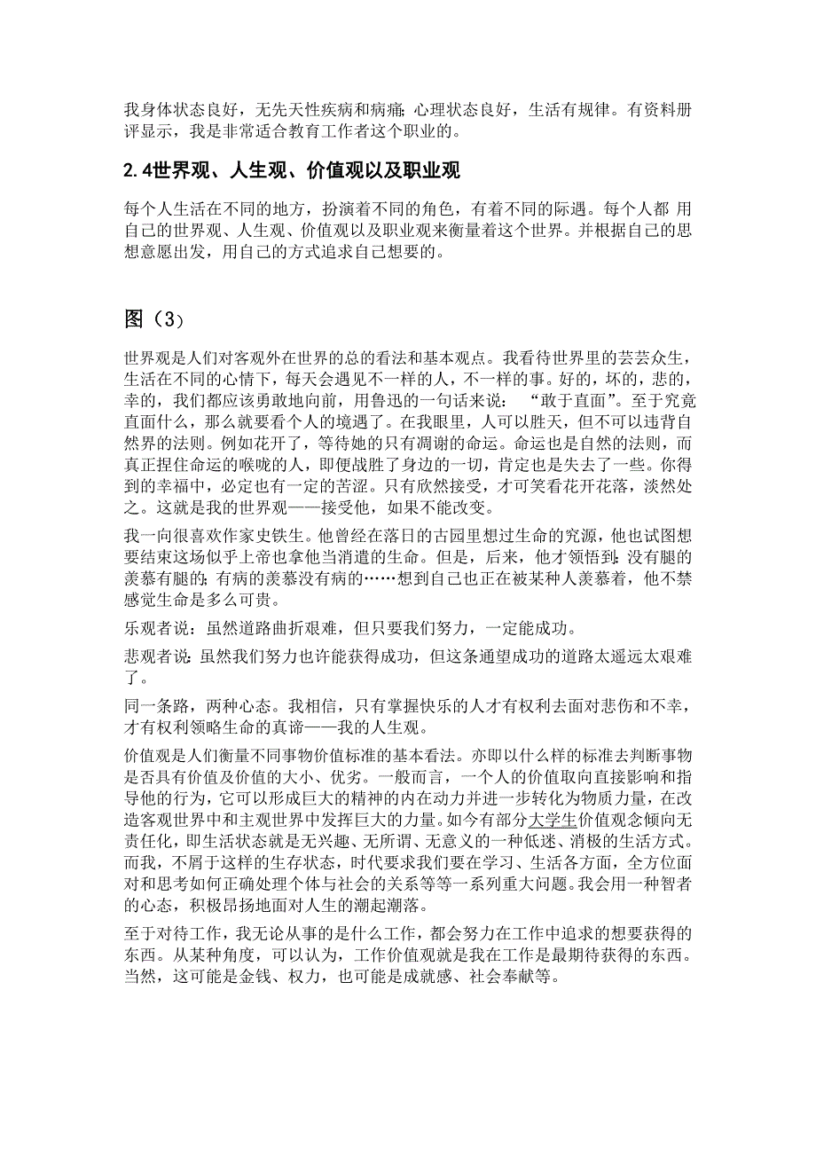 大学生职业生涯规划『美术类』_第4页